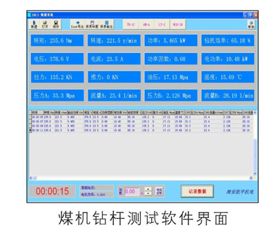 煤机钻杆测功